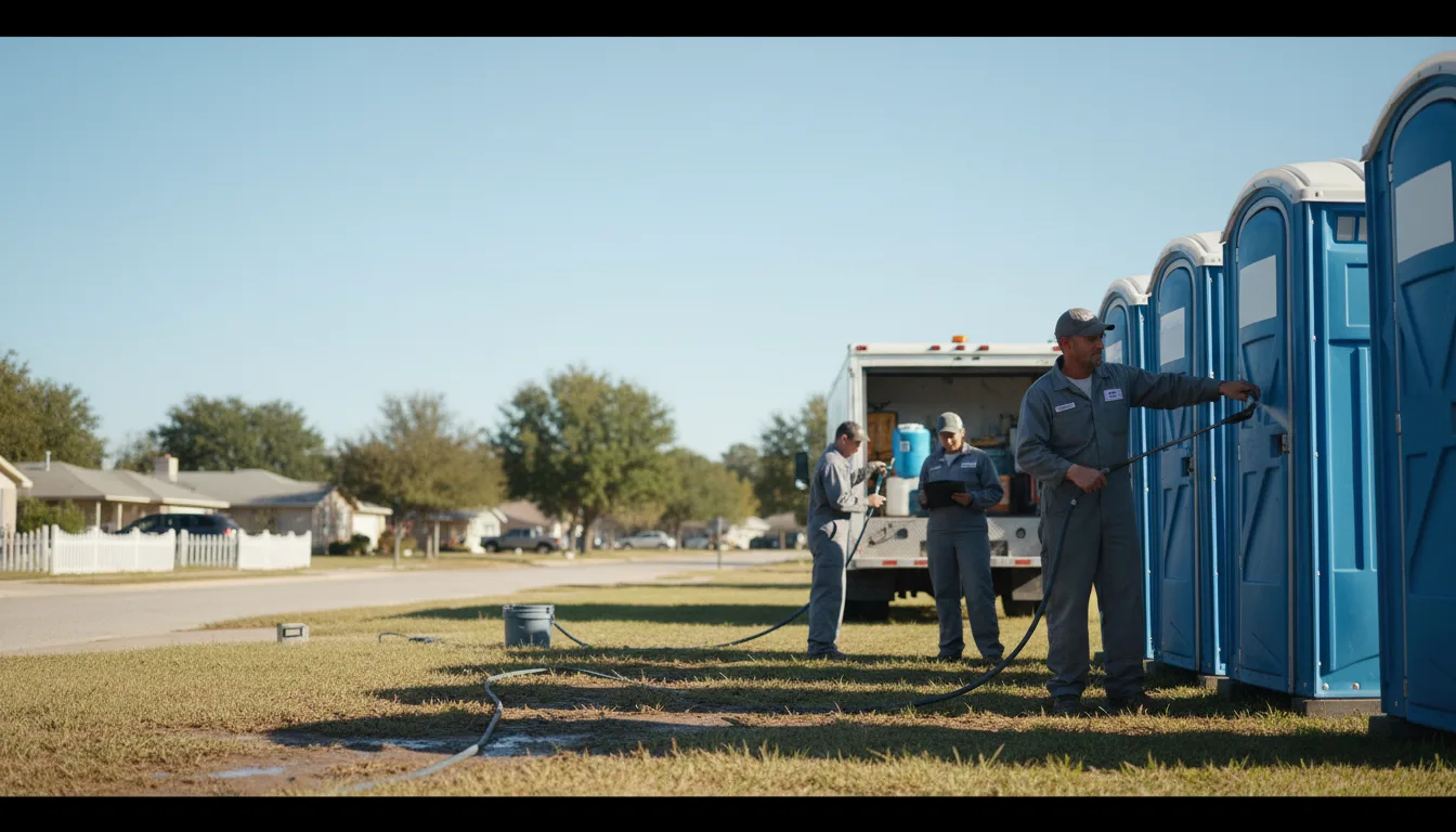 Long-Term Portable Toilet Rental in Bokchito, OK near me